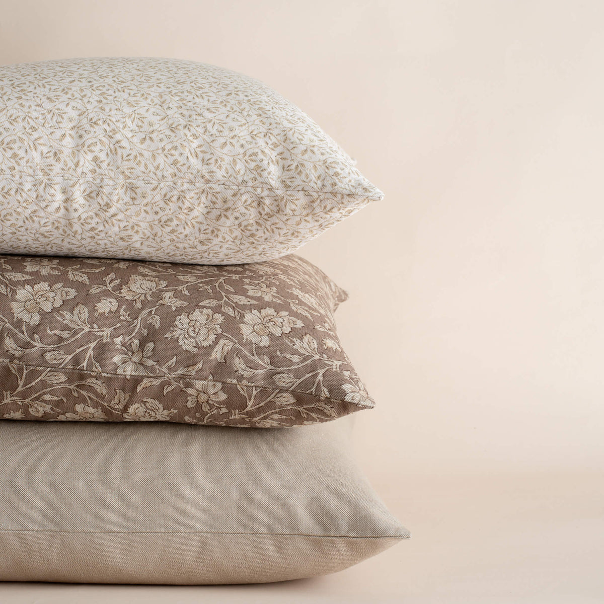 Leme Natural Cotton Pillow Cover