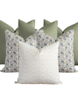Serafina Bedroom Pillow Combination | Set of Six Pillow Covers