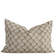 Fiora Floral Block Printed Pillow Cover | Olive Green | Lumbar