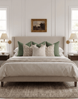 Linora Bedroom Pillow Combination | Set of Six Pillow Covers