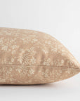 Fleur Sand Floral Pillow Cover