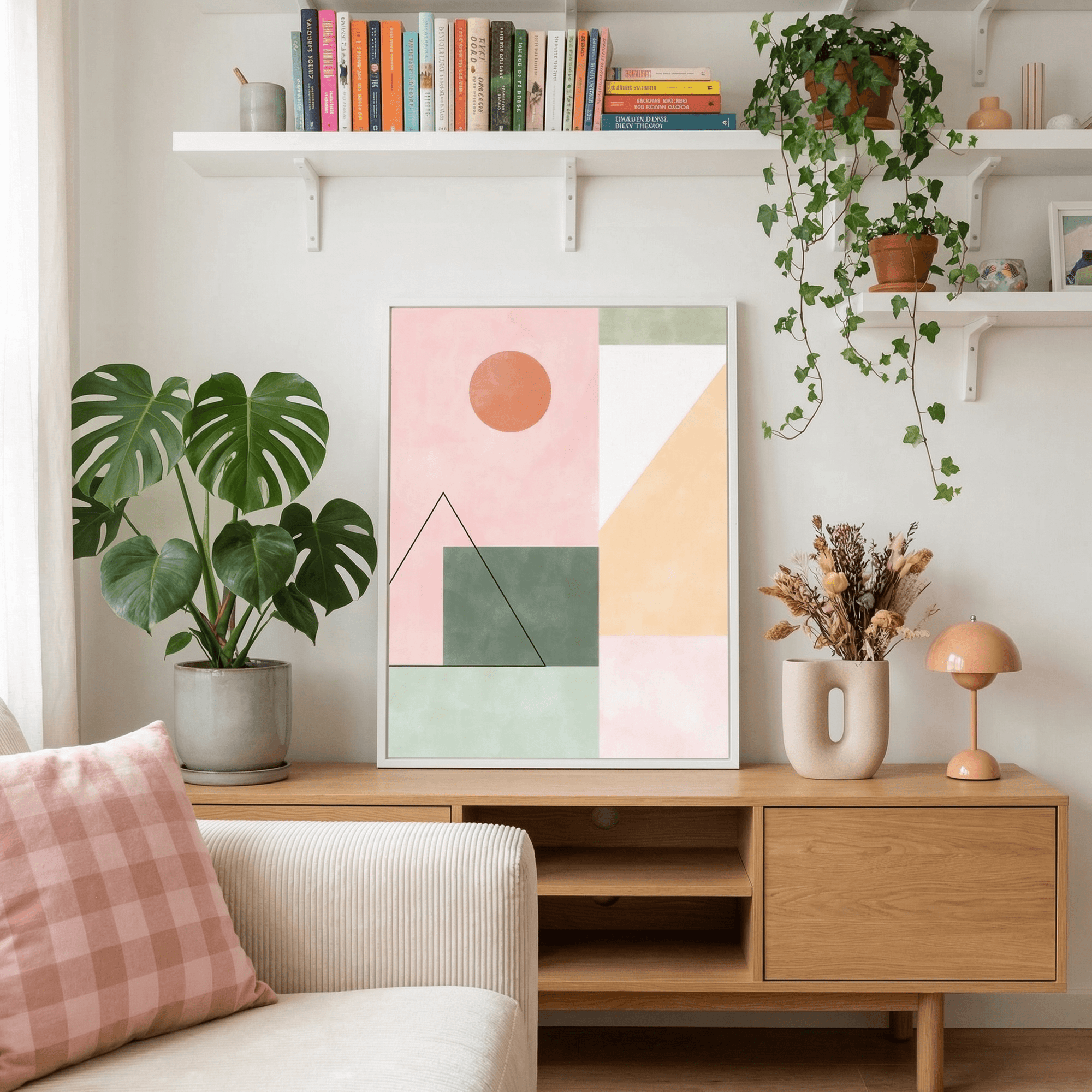 3x4 Aspectratio Pinkgreen21 by Elena Ristova