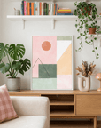 3x4 Aspectratio Pinkgreen21 by Elena Ristova