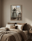 Seamstress by the Window Art Print