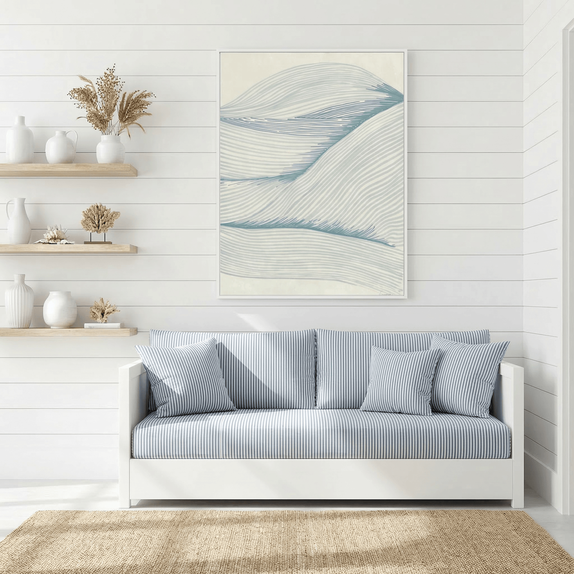 Ocean in lines 02 by Lucrecia Caporale