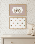 Pastel Polka Dots Wall Art | Kids Room & Nursery Decor