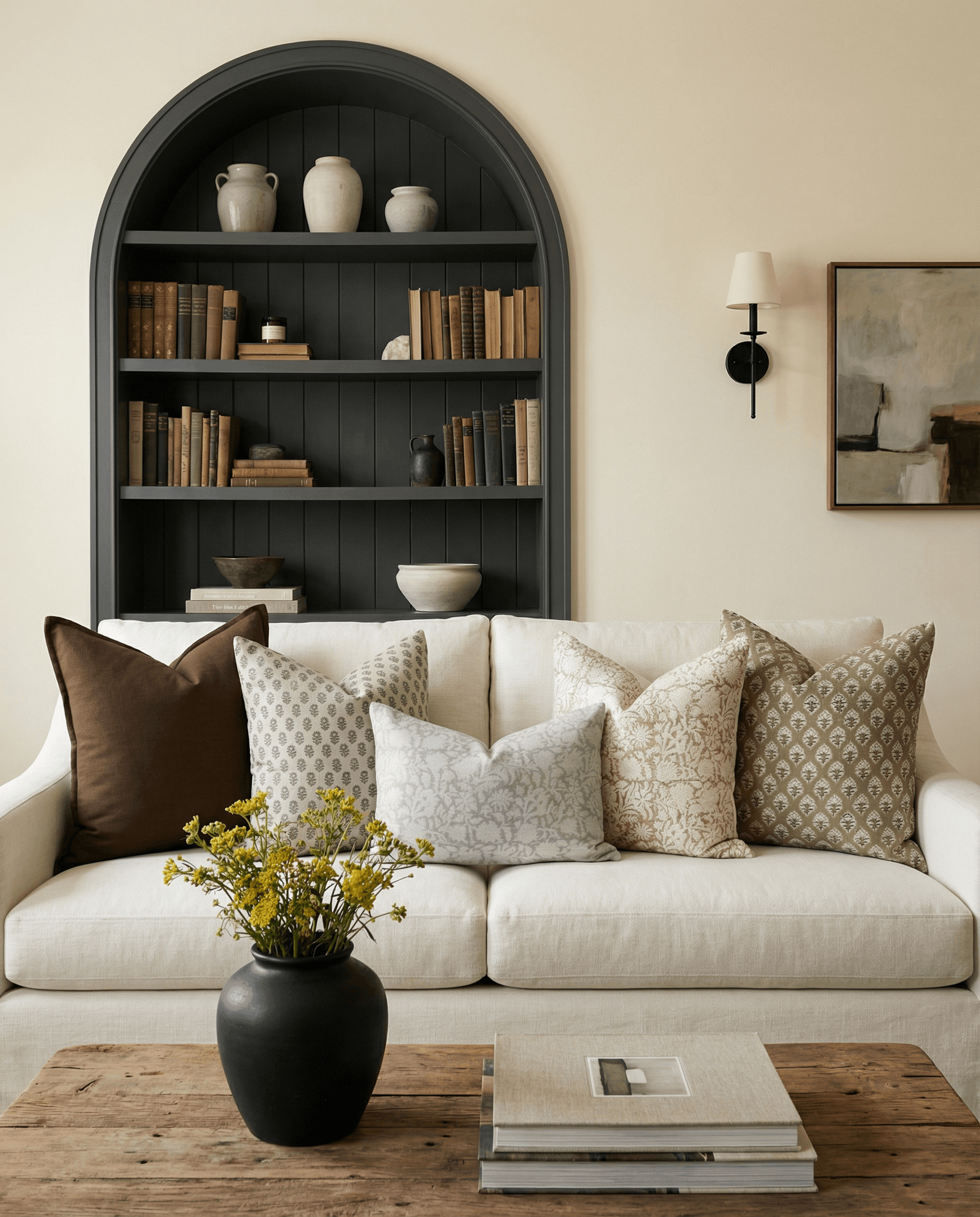 Jaclyn Pillow Combination | Set of Five Pillow Covers