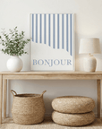 Bonjour Stripes by Talitha Mc Queen | Canvas