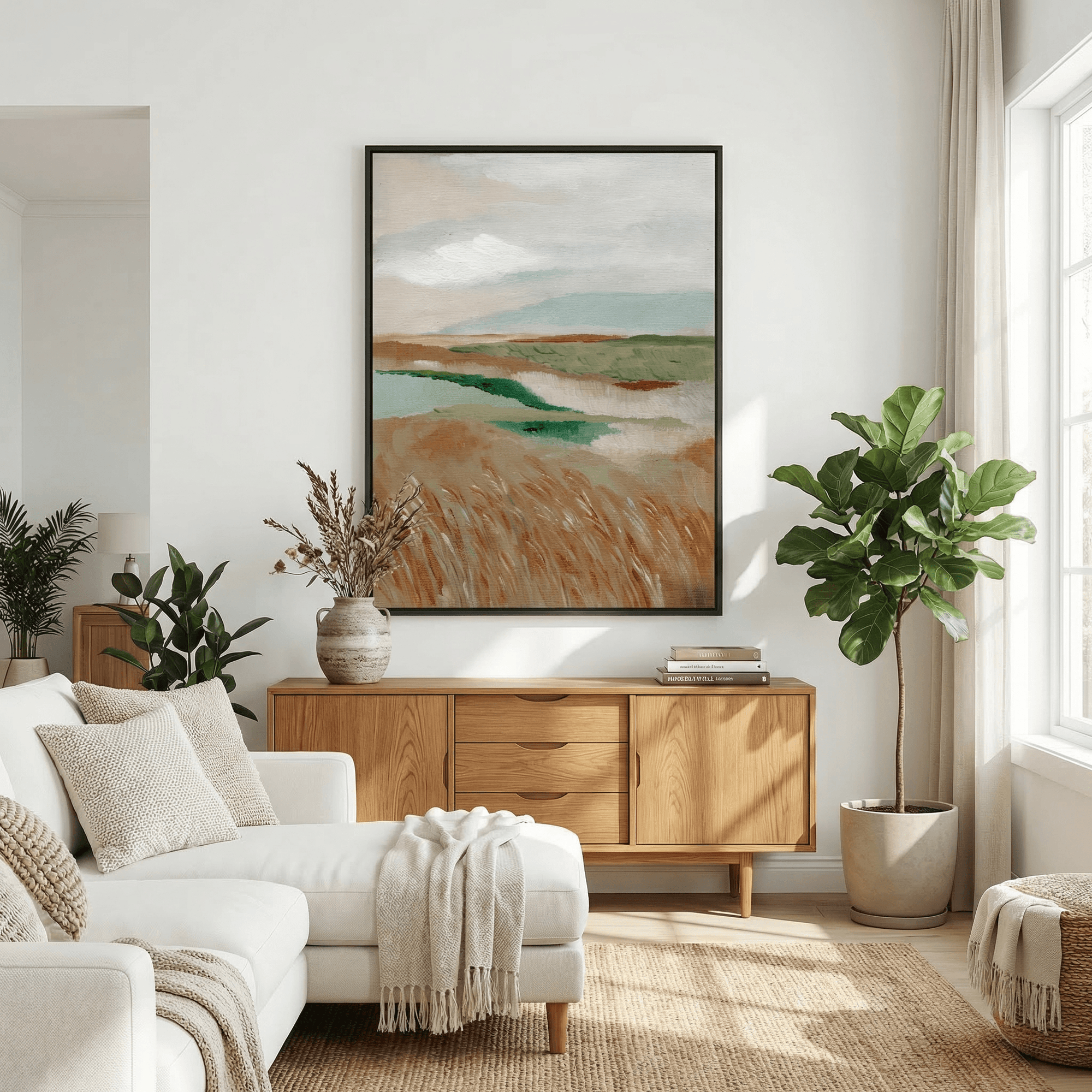 Wheat Meadow ll by Nikita Jariwala