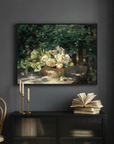 Garden Gathering Floral Artwork Canvas