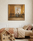 Timeless Childhood Window Scene Artwork