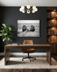 Two kings by Nicolás Merino