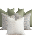 Valeria Bedroom Pillow Combination | Set of Six Pillow Covers