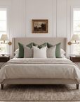 Valeria Bedroom Pillow Combination | Set of Six Pillow Covers