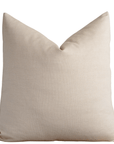 Leme Natural Cotton Pillow Cover