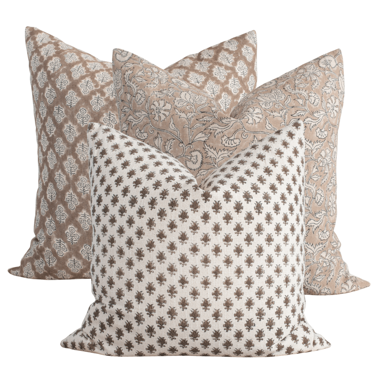 Maryam Pillow Combination | Set of Three Pillow Covers