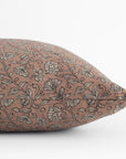 Odette Terracotta Botanical Pillow Cover