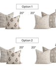 Colmar Pillow Combination | Set of Four Pillow Covers
