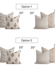 Ubeda Pillow Combination | Set of Four Pillow Covers
