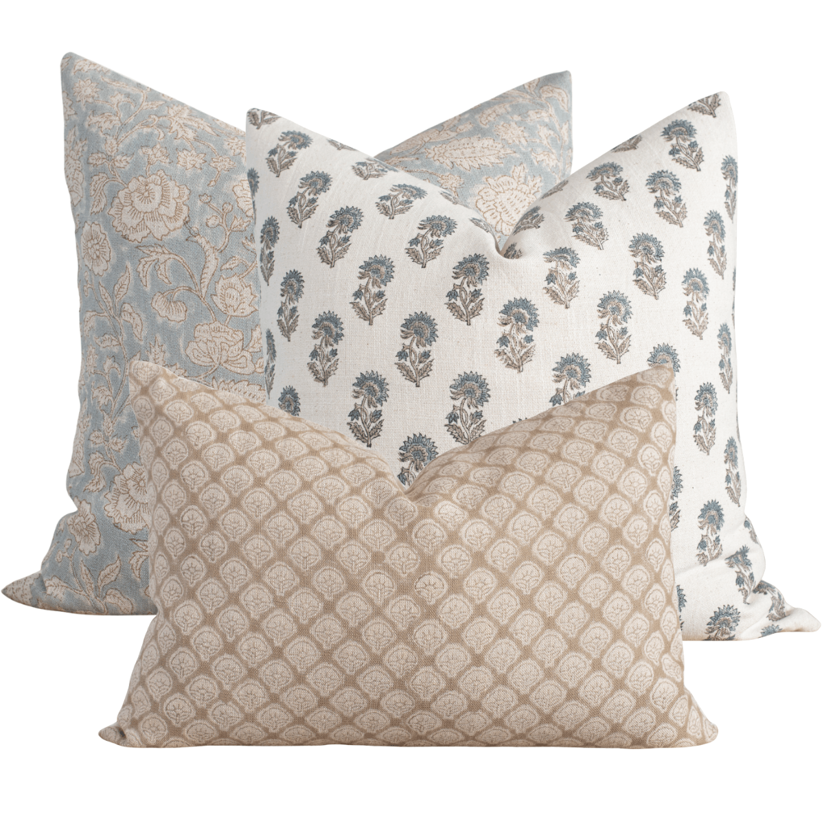 Harbor Pillow Combination | Set of Three Pillow Covers