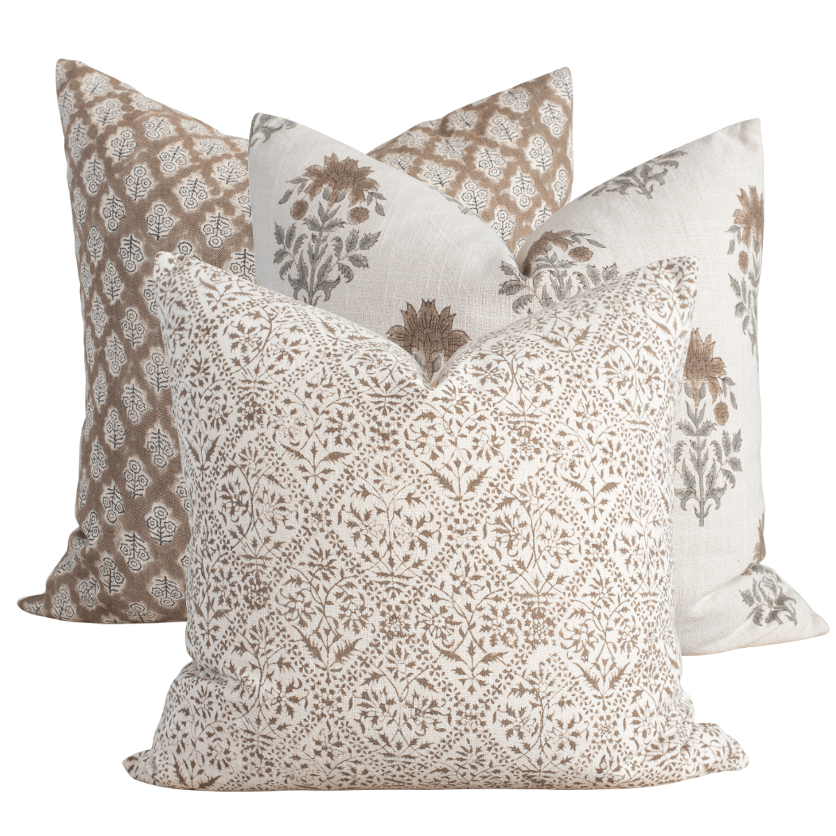 Lenox Pillow Combination | Set of Three Pillow Covers
