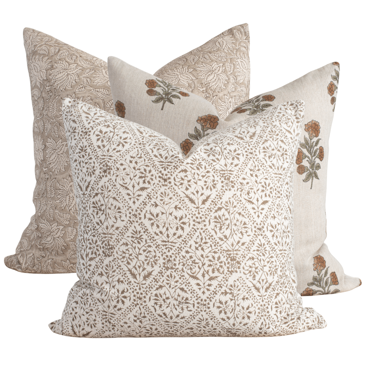 Carlisle Pillow Combination | Set of Three Pillow Covers