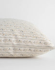 Willa Blue Floral Stripe Pillow Cover