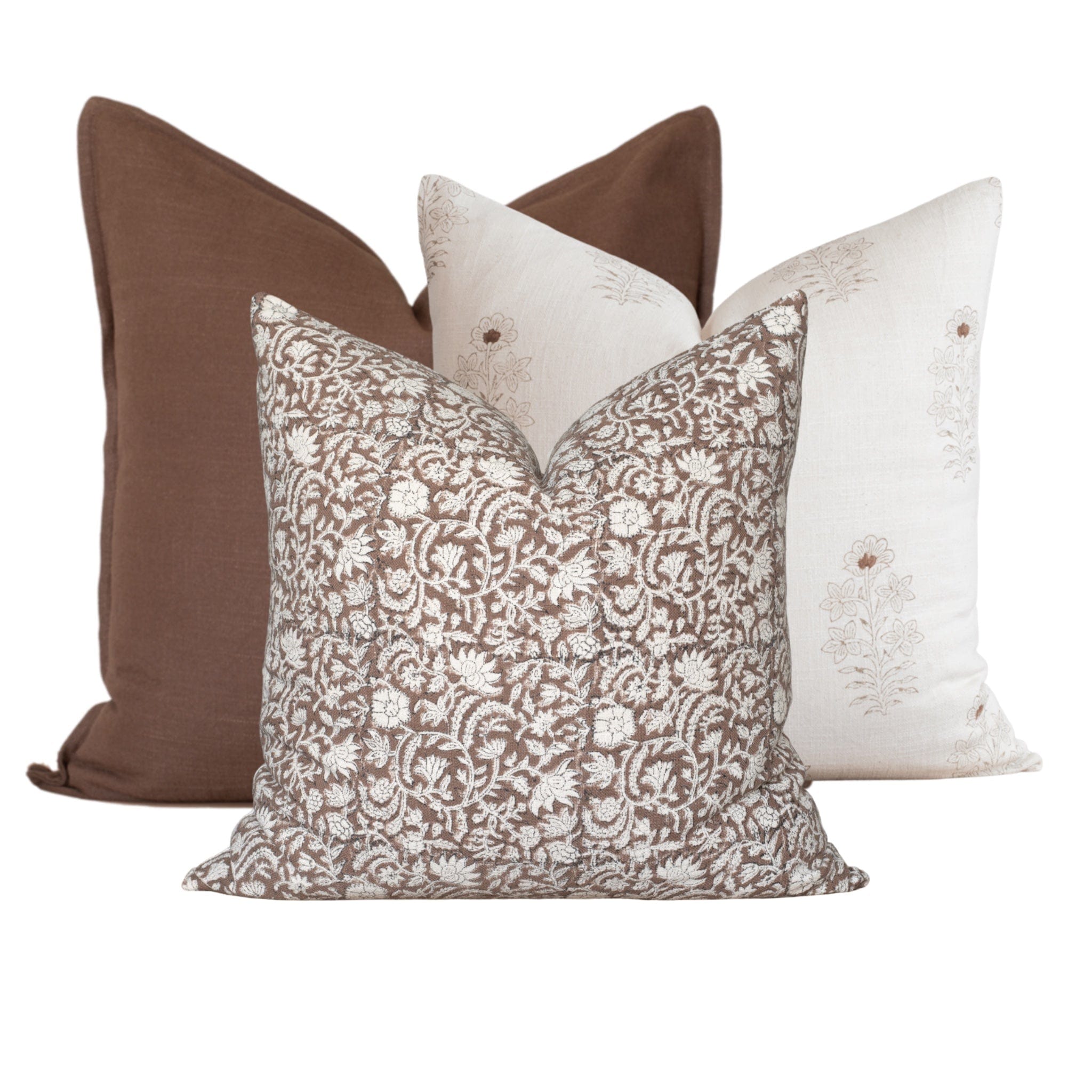 Grace Pillow Combination | Set of Three Pillow Covers