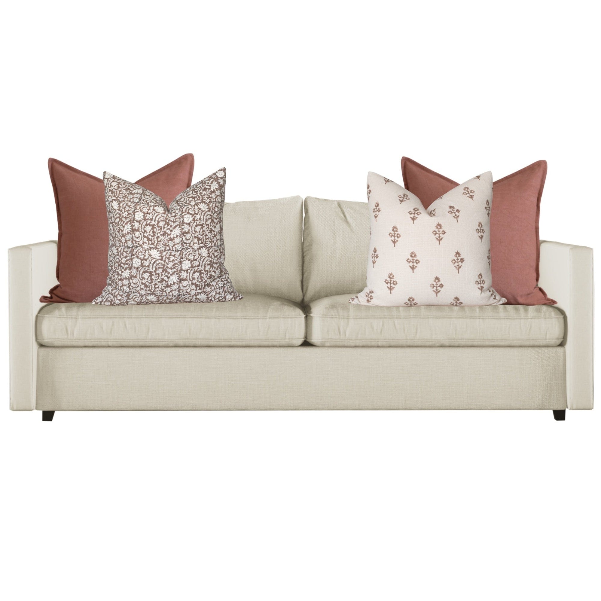 Aria Sofa Pillow Combination | Set of Four Pillow Covers