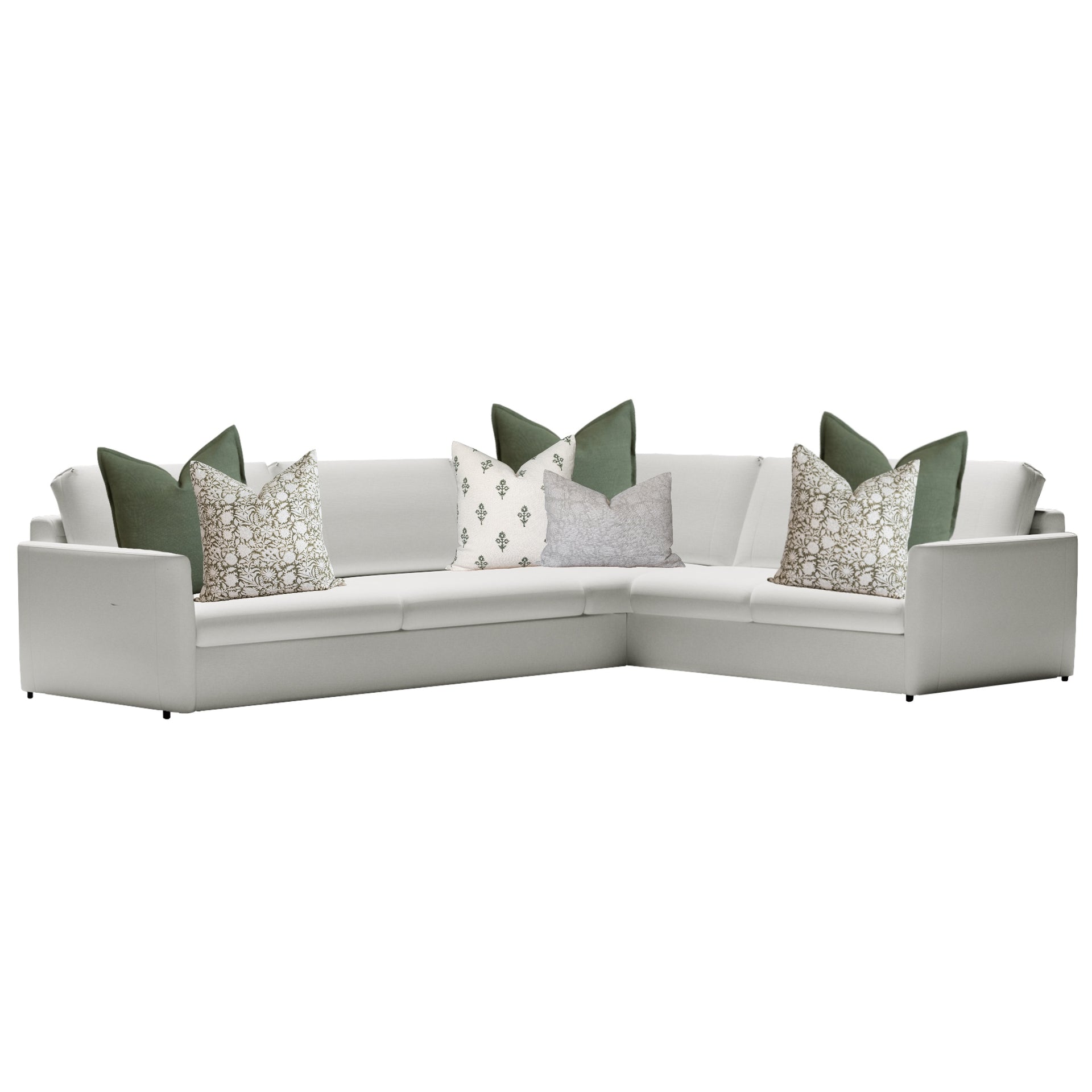 Helen Sectional Pillow Combination | Set of Seven Pillow Covers