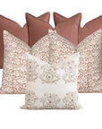 Lucia Bed Pillow Combination | Set of Six Pillow Covers