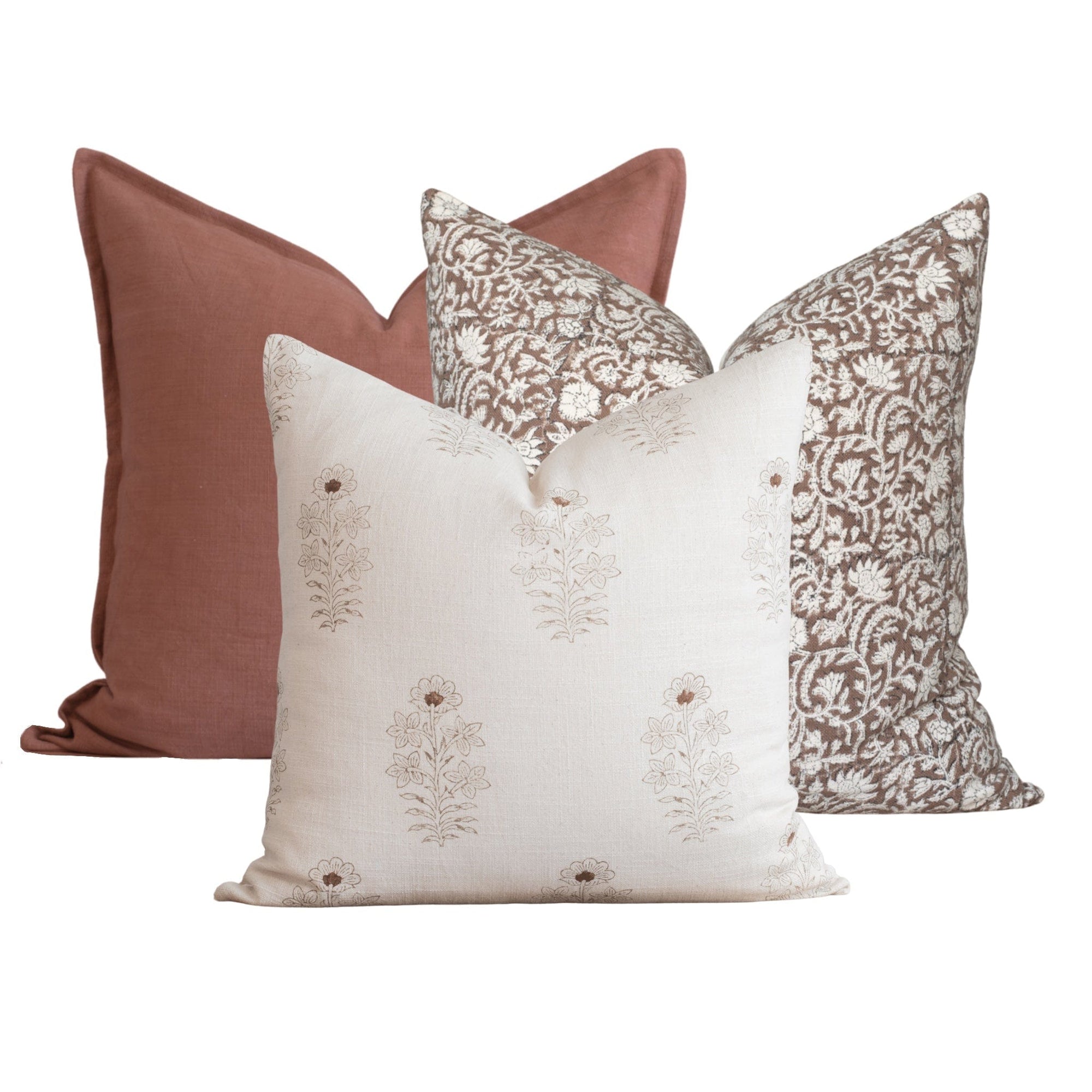 Isa Pillow Combination | Set of Three Pillow Covers