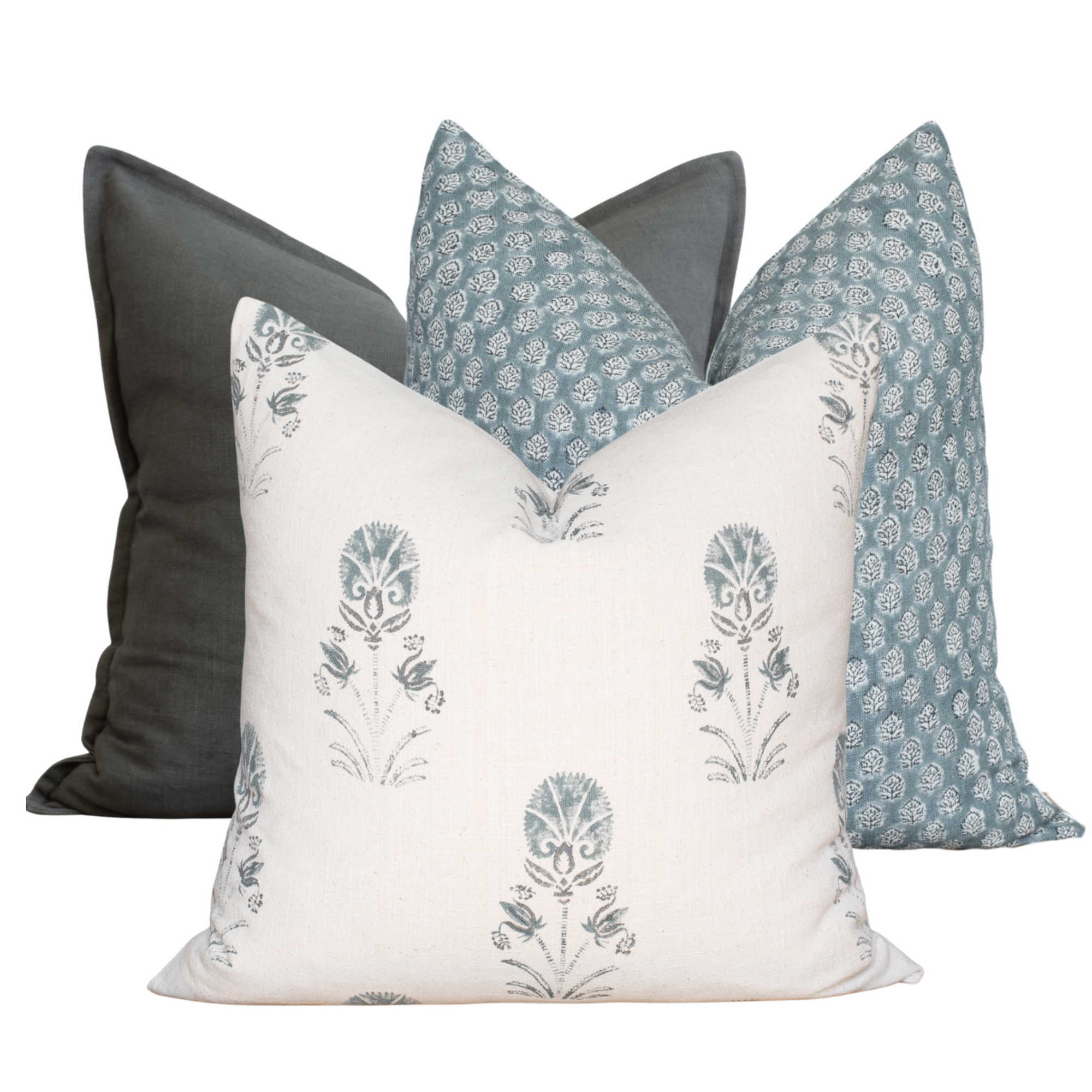 Hudson Pillow Combination | Set of Three Pillow Covers