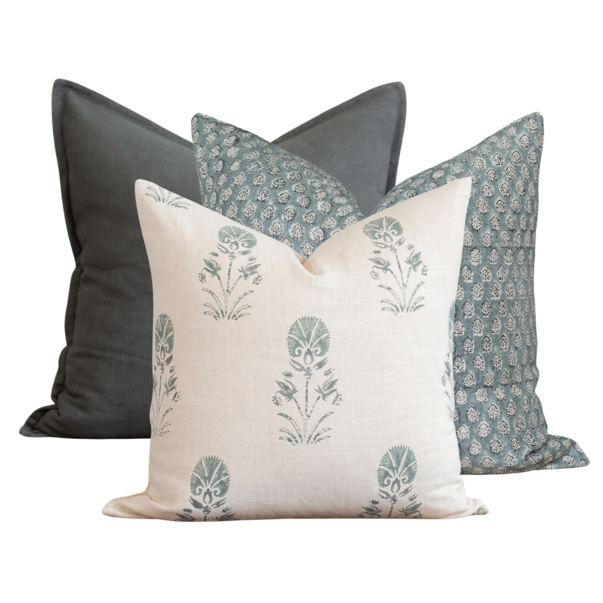 Hudson Pillow Combination | Set of Three Pillow Covers