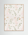 Goose Illustration | Children's Room Decor Rose Wood