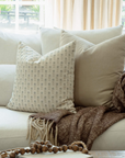 Stella Blue Floral Pillow Cover