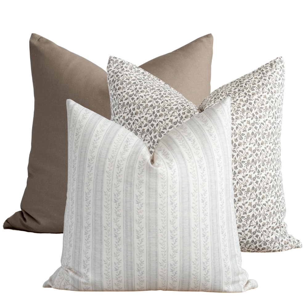 Bellmere Pillow Combination | Set of Three Pillow Covers