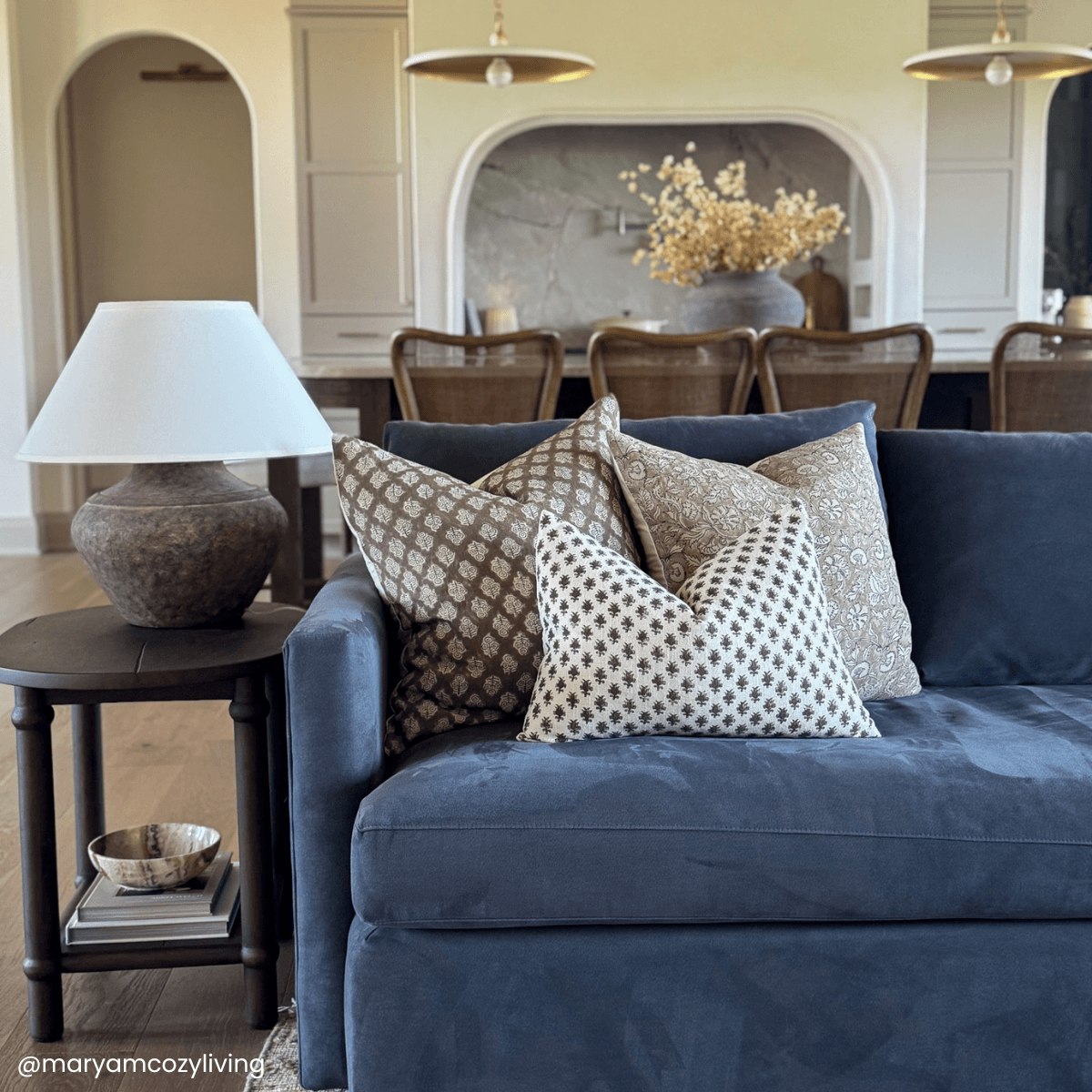Maryam Pillow Combination | Set of Three Pillow Covers
