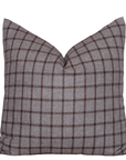 Paloma Handwoven Pillow Cover | Brown