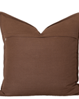 Gávea Solid Color Pillow Cover | Brown