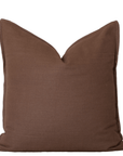 Gávea Solid Color Pillow Cover | Brown