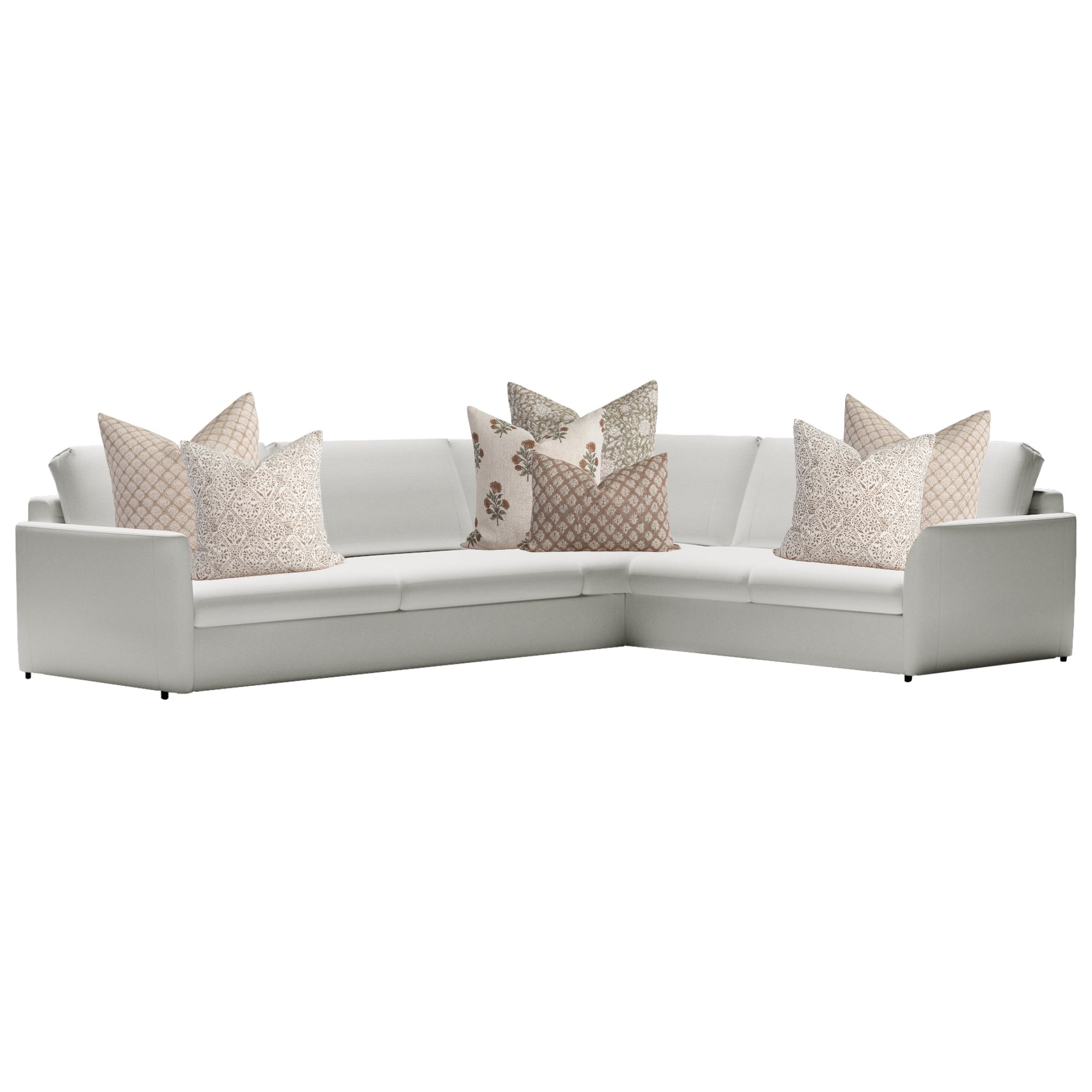 Pinecrest Sectional Pillow Combination | Set of Seven Pillow Covers