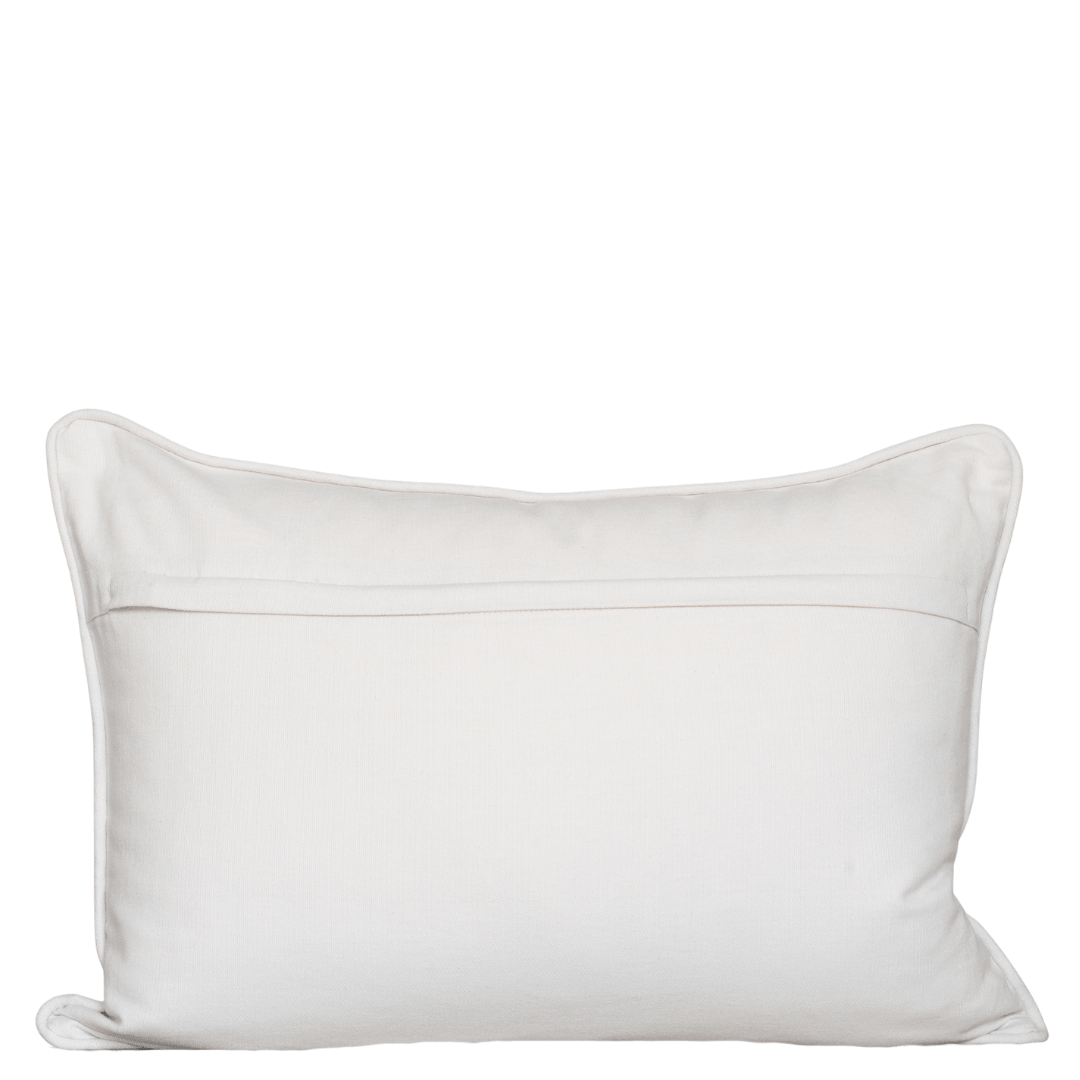 Arden Embroidered Pillow Cover | Natural | Lumbar