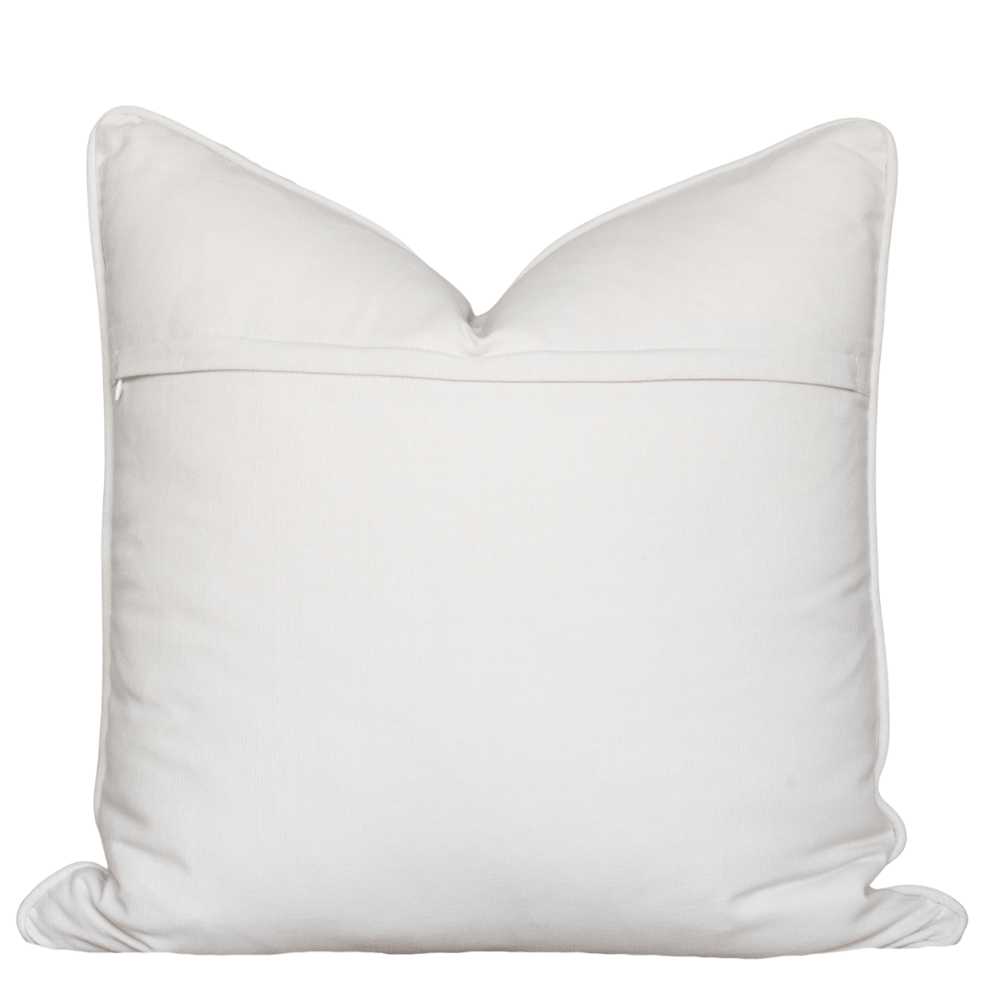 Arden Embroidered Pillow Cover | Natural