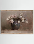 Vase of Roses Fine Art Print Oak Nature No border