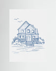 Nantucket Beachhouse by Jolly And Dash No Frame No border