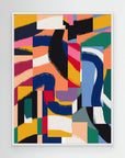 Ribbons Dancing Over Mirrors by Little Dean White