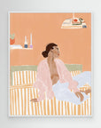 Just Let Me Chill by Ivy Green Illustrations White