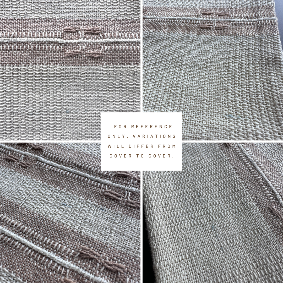 ** ARTISAN VARIATION ** Pampa Handwoven Pillow Cover