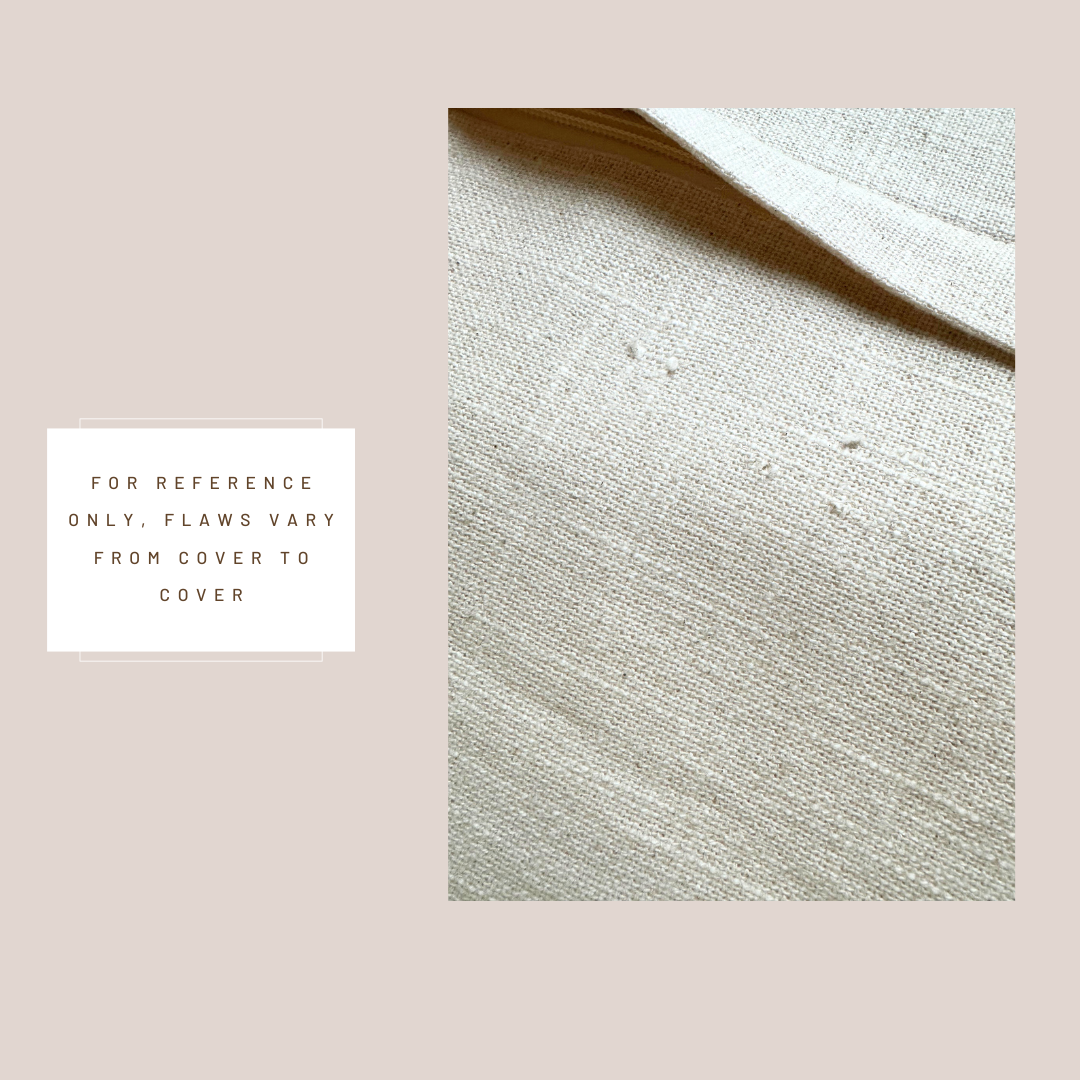 **FLAWED** Gávea Solid Color Pillow Cover | Ivory
